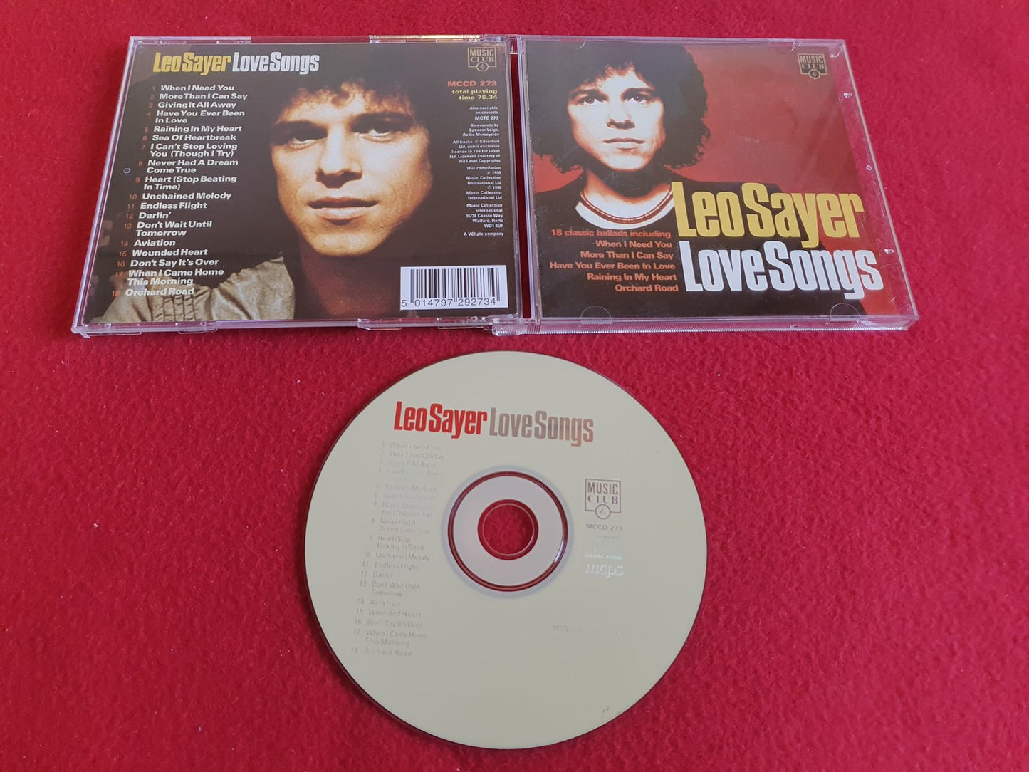 LEO SAYER LOVE SONGS till CD