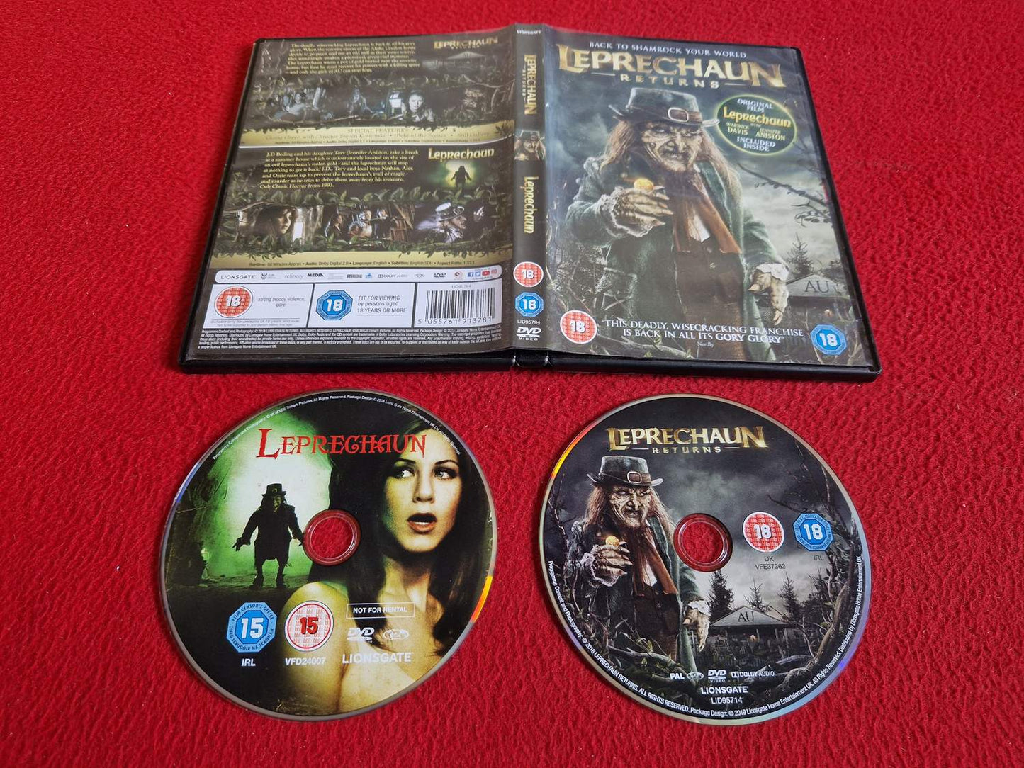 LEPRECHAUN RETURNS DVD