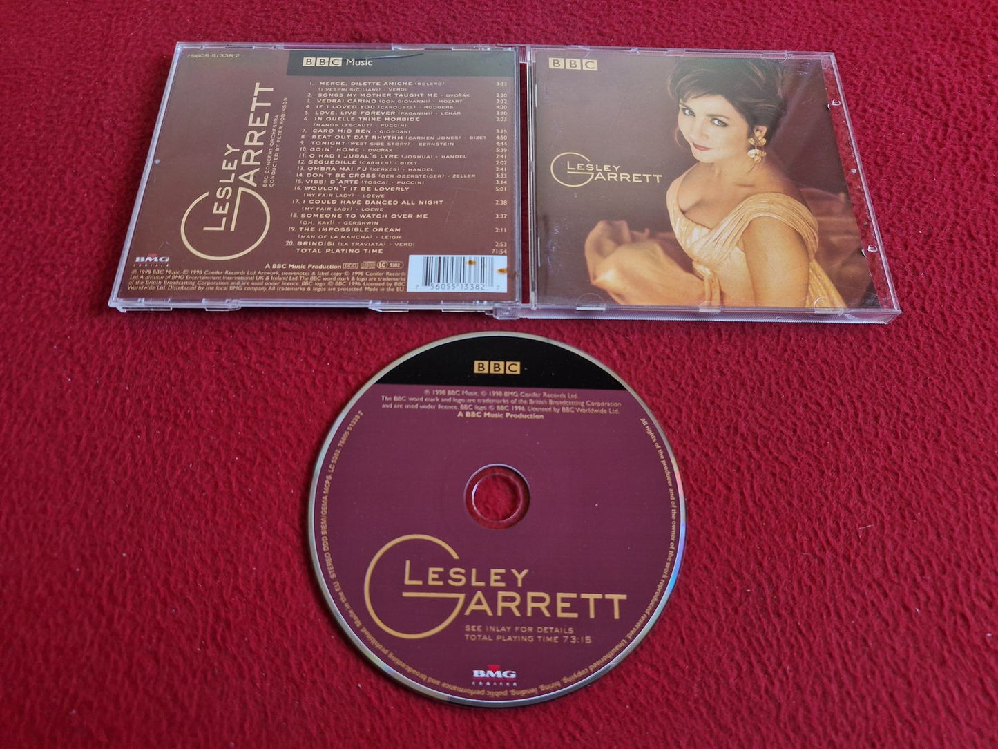 LESLEY GARRETT BBC ORCHESTRA CONDUCTED BY PETER ROBINSON CD