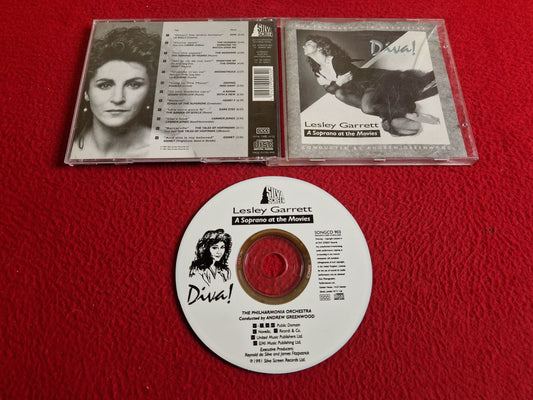 LESLEY GARRETT DIVA A SOPRANO AT THE MOVIES CD