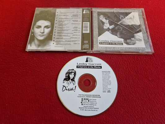LESLEY GARRETT DIVA! A SOPRANO AT THE MOVIES CD