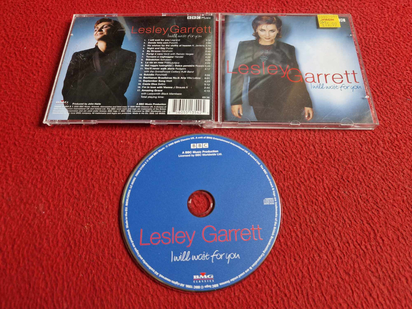 LESLEY GARRETT I WILL WAIT FOR YOU CD