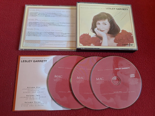 LESLEY GARRETT MUSICAL JOURNEYS WITH CD BOX