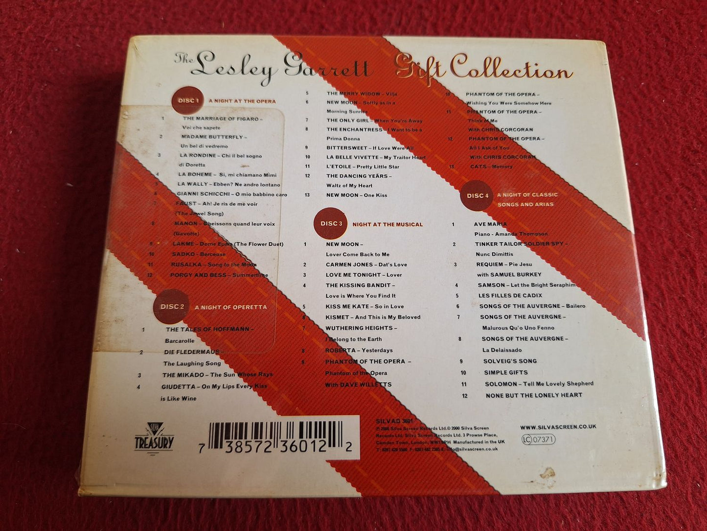 LESLEY GARRETT THE GIFT COLLECTION [ OÖPPNAD ] CD BOX