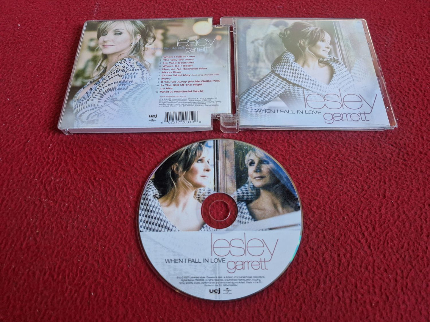 LESLEY GARRETT WHEN I FALL IN LOVE CD