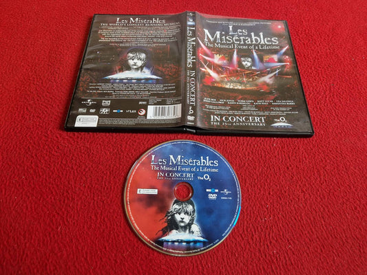 LES MISERABLES IN CONCERT THE 25TH ANNIVERSARY DVD