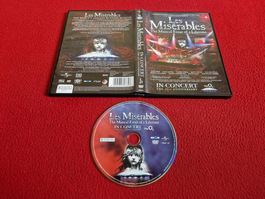 LES MISERABLES THE MUSICAL EVENT OF A LIFETIME DVD