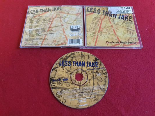 LESS THAN JAKE BORDERS & BOUNDARIES till CD