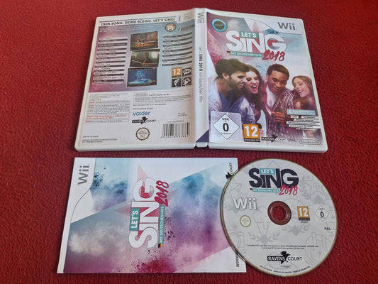LET'S SING 2018 till Nintendo Wii