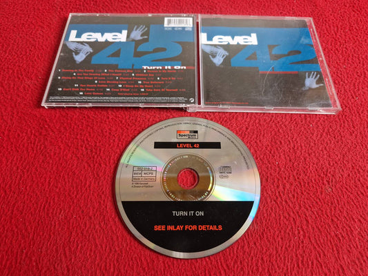 LEVEL 42 TURN IT ON CD