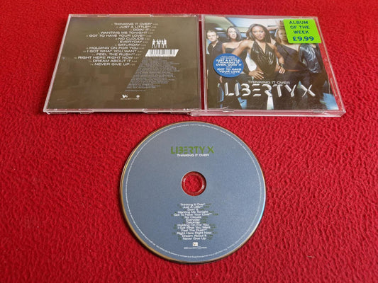 LIBERTY X THINKING IT OVER CD