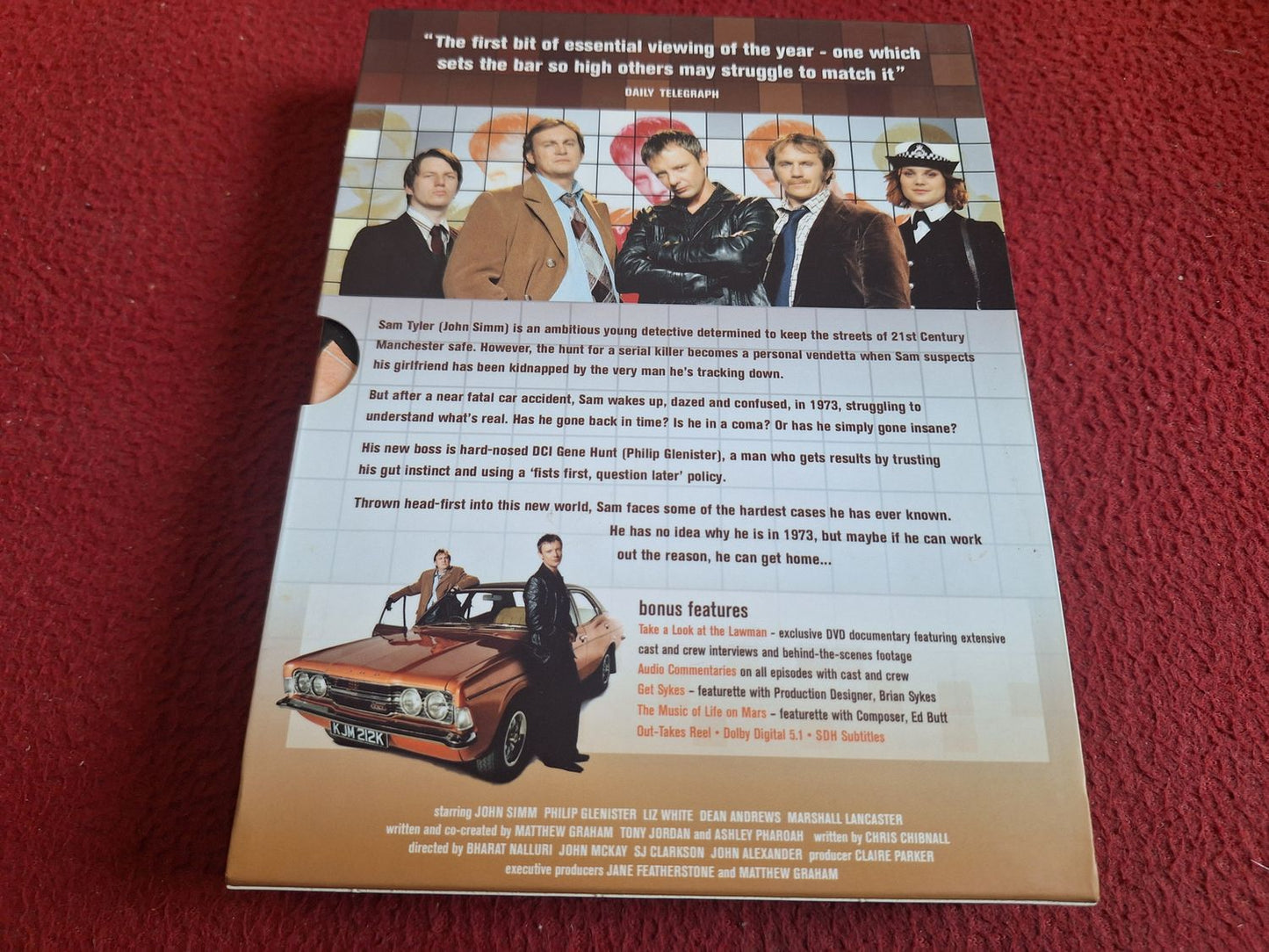 LIFE ON MARS SERIES 1 BOX DVD