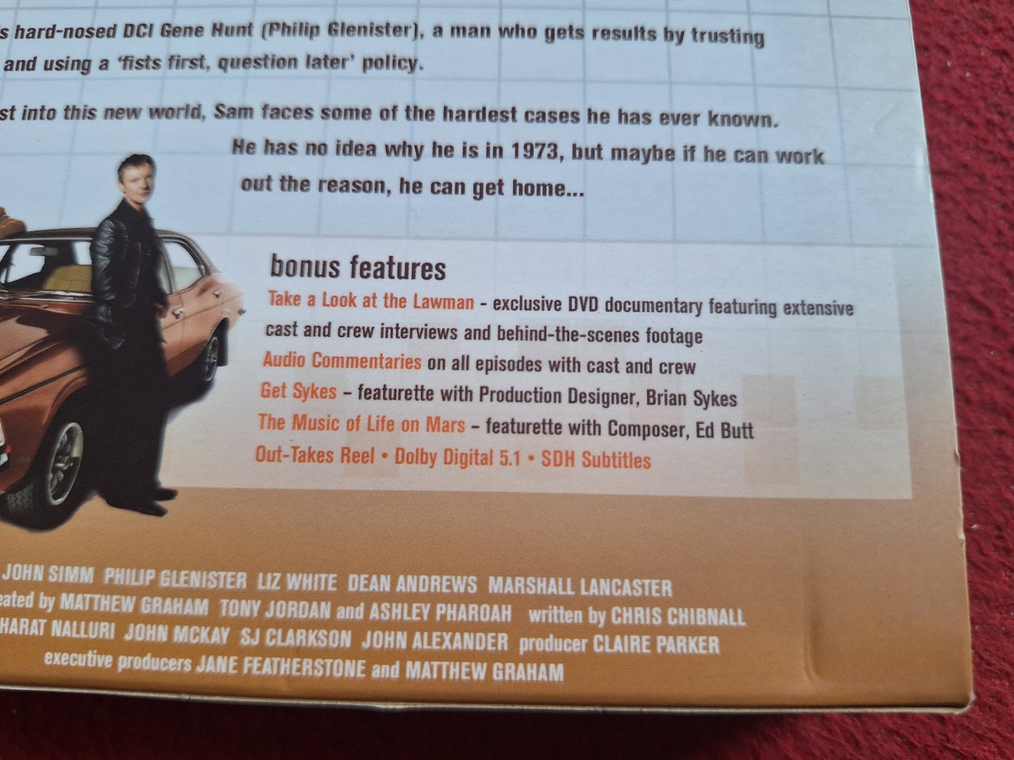LIFE ON MARS SERIES 1 BOX DVD
