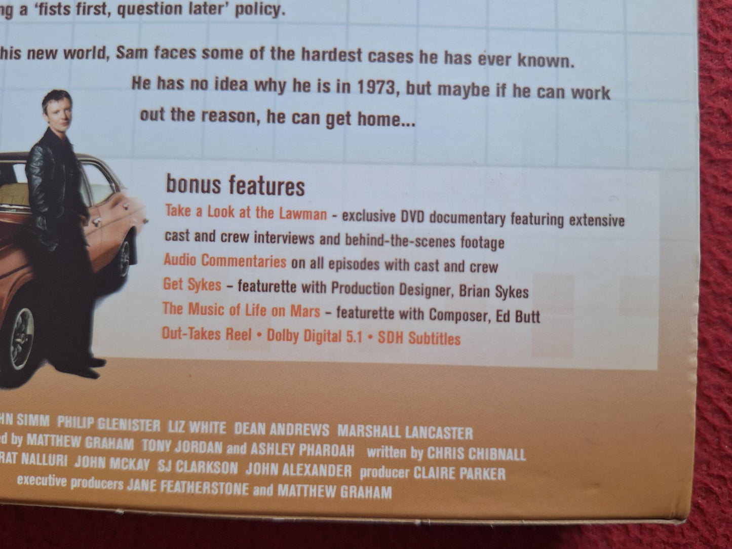 LIFE ON MARS SERIES 1 BOX DVD