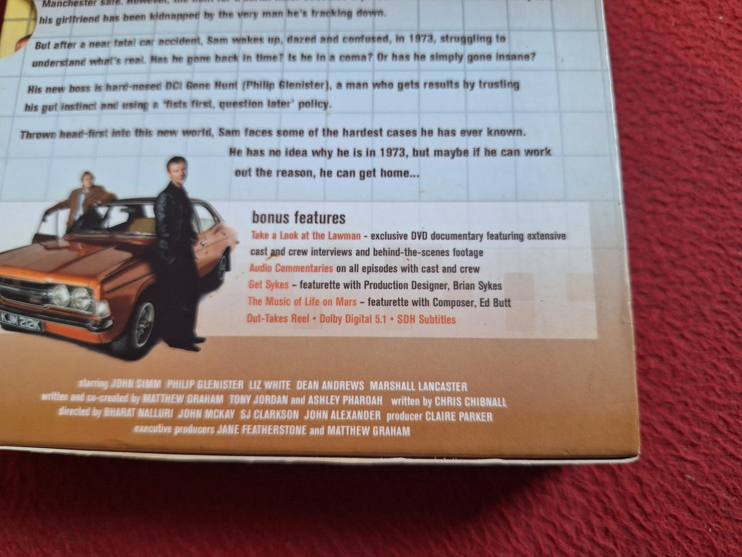 LIFE ON MARS SERIES 1 BOX DVD