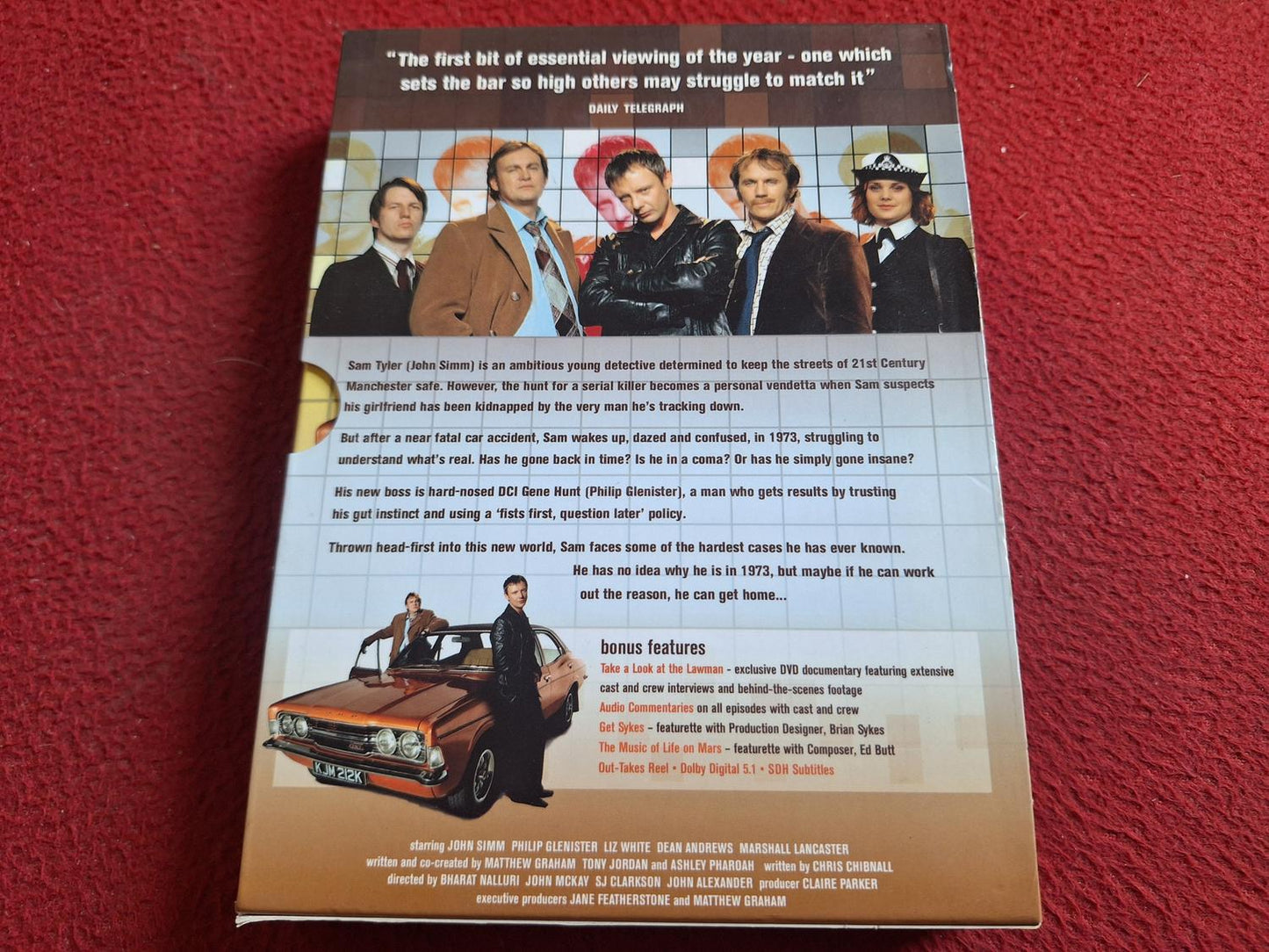 LIFE ON MARS SERIES 1 BOX DVD