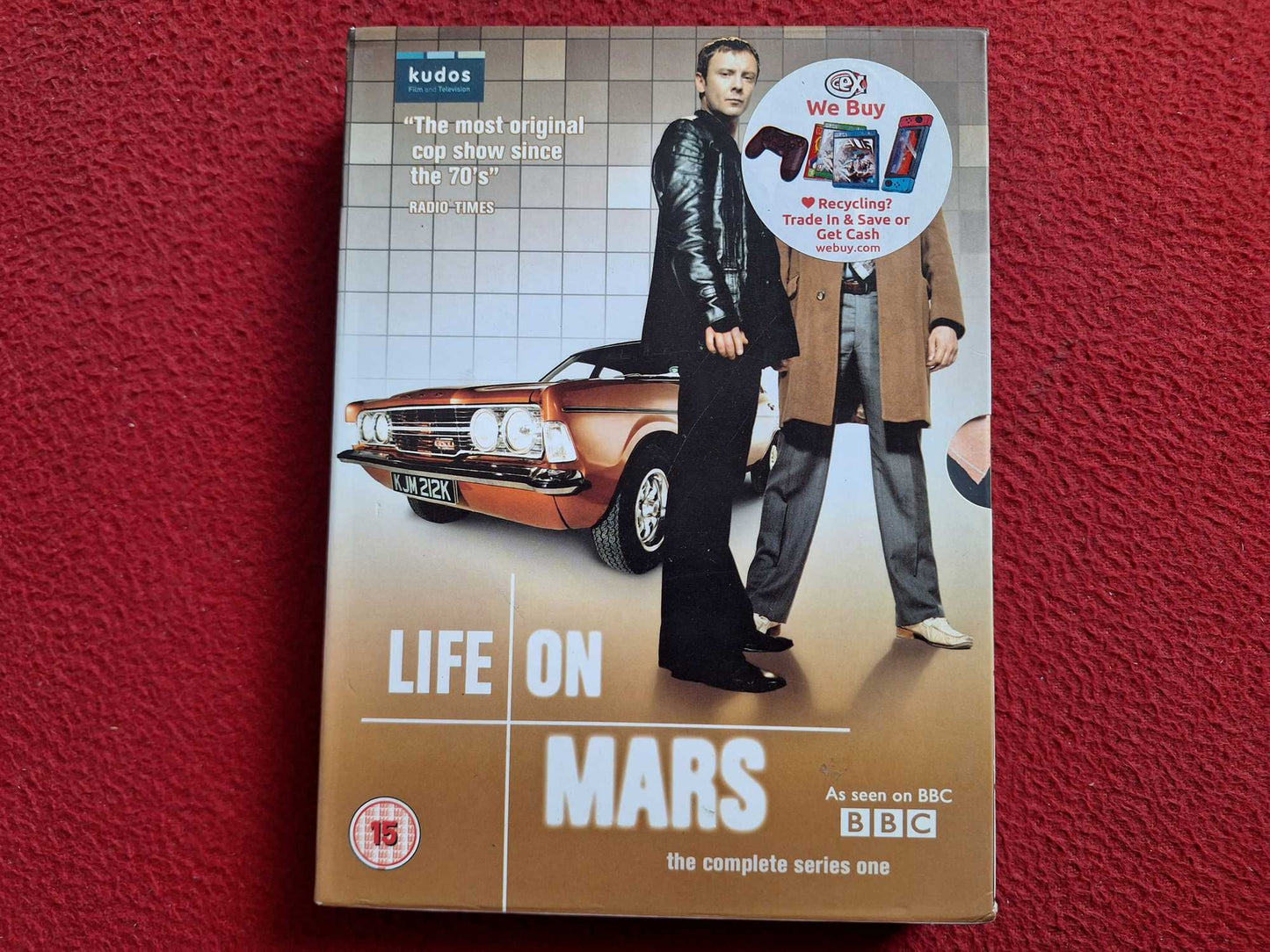LIFE ON MARS SERIES 1 BOX DVD