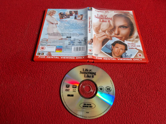 LIFE OR SOMETHING LIKE IT DVD