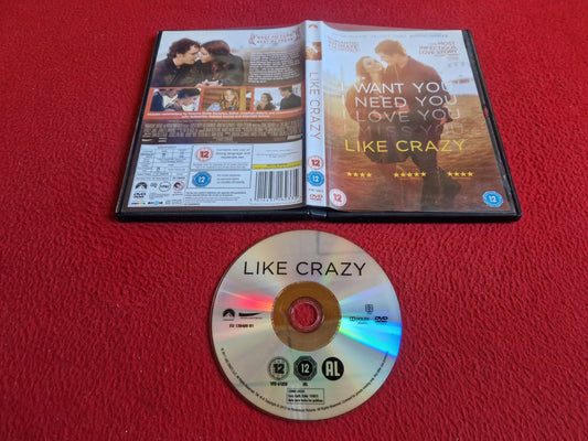 LIKE CRAZY DVD