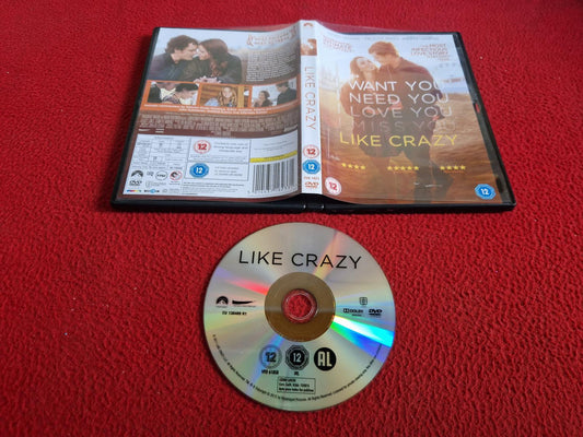 LIKE CRAZY DVD