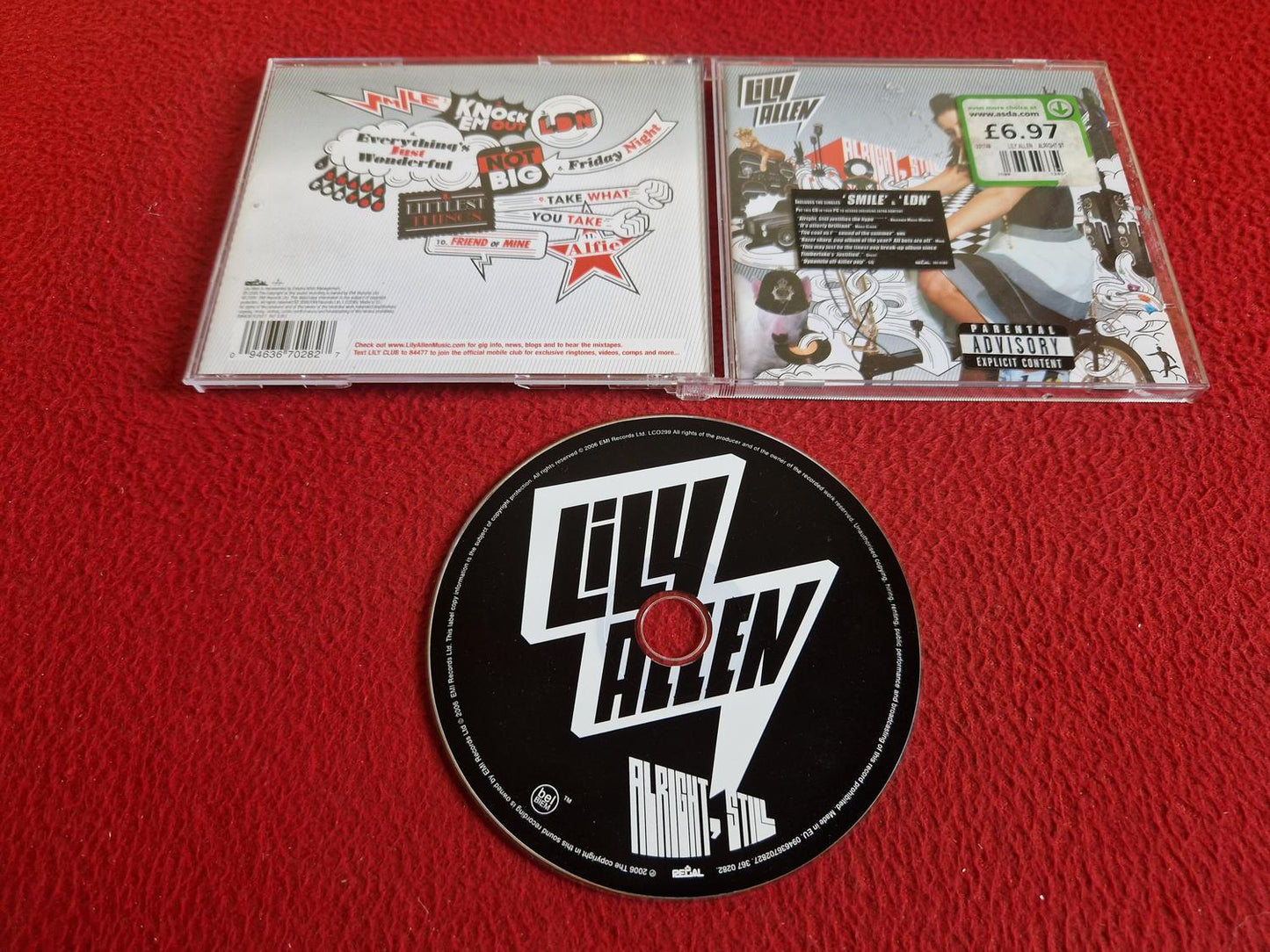 LILY ALLEN ALRIGHT, STILL CD