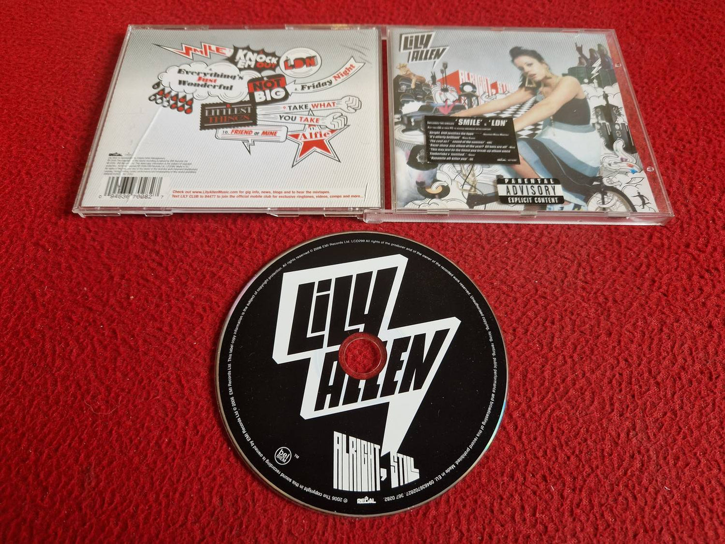 LILY ALLEN ALRIGHT STILL CD