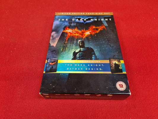 LIMITED EDITION THE DARK KNIGHT AND BATMAN BEGINS BOX till DVD
