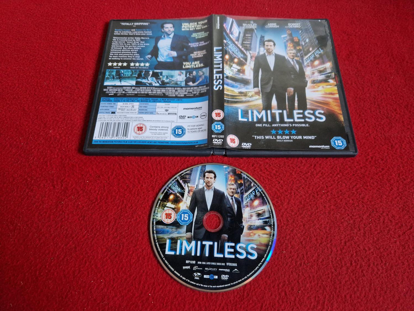 LIMITLESS DVD