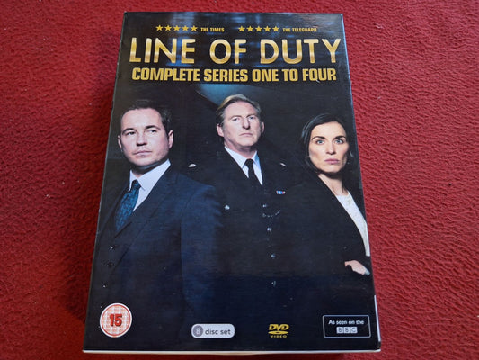 LINE OF DUTY SERIES 1 - 4 BOX DVD