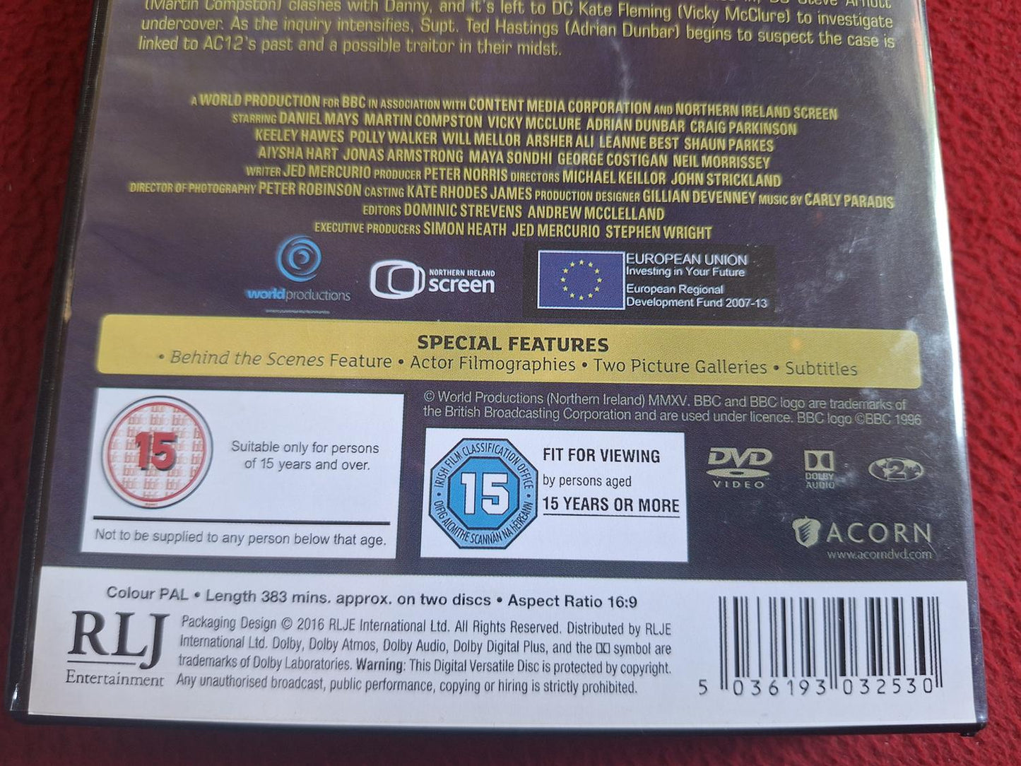 LINE OF DUTY SERIES 1 - 4 BOX DVD
