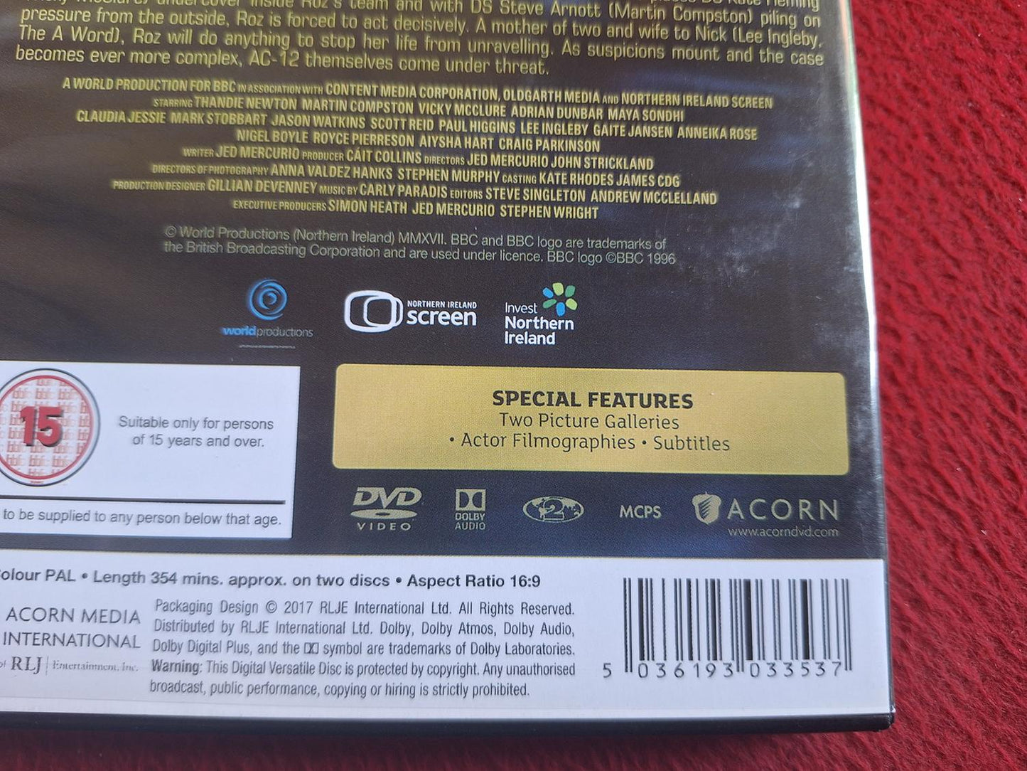 LINE OF DUTY SERIES 1 - 4 BOX DVD