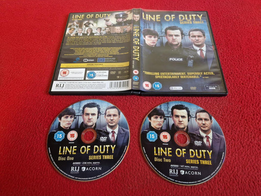LINE OF DUTY SERIES 3 DVD