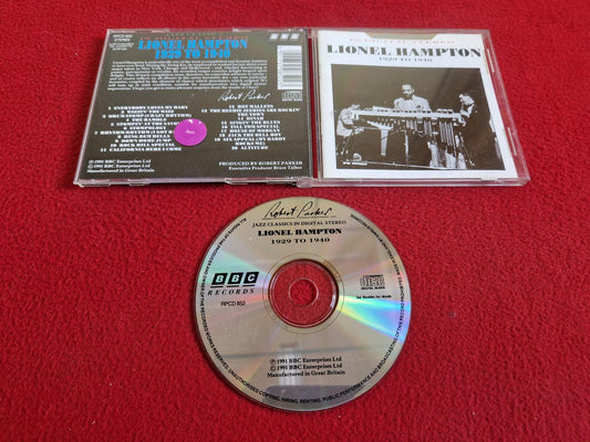 LIONEL HAMPTON 1929 - 1940 till CD