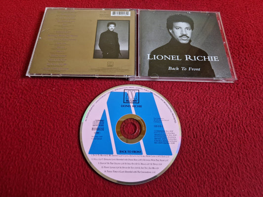 LIONEL RICHIE BACK TO FRONT CD