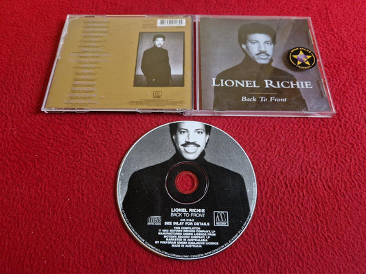 LIONEL RICHIE BACK TO FRONT CD
