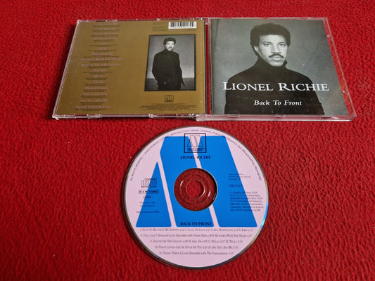 LIONEL RICHIE BACK TO FRONT CD