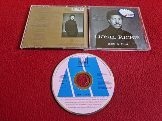 LIONEL RICHIE BACK TO FRONT CD