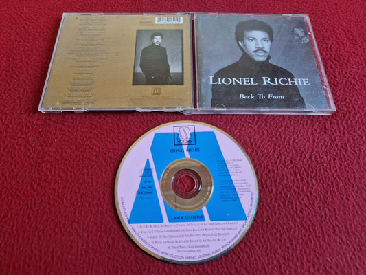 LIONEL RICHIE BACK TO FRONT CD