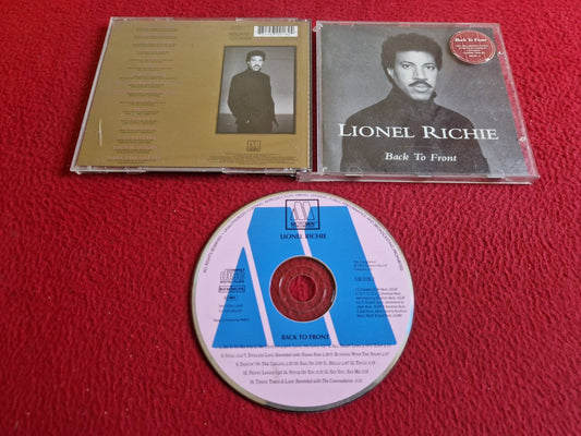 LIONEL RICHIE BACK TO FRONT CD