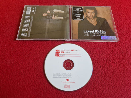 LIONEL RICHIE ENCORE SPECIAL EDITION CD