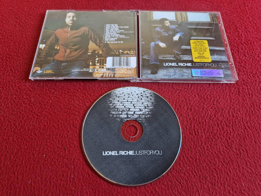 LIONEL RICHIE JUST FOR YOU SPECIAL EDITION CD