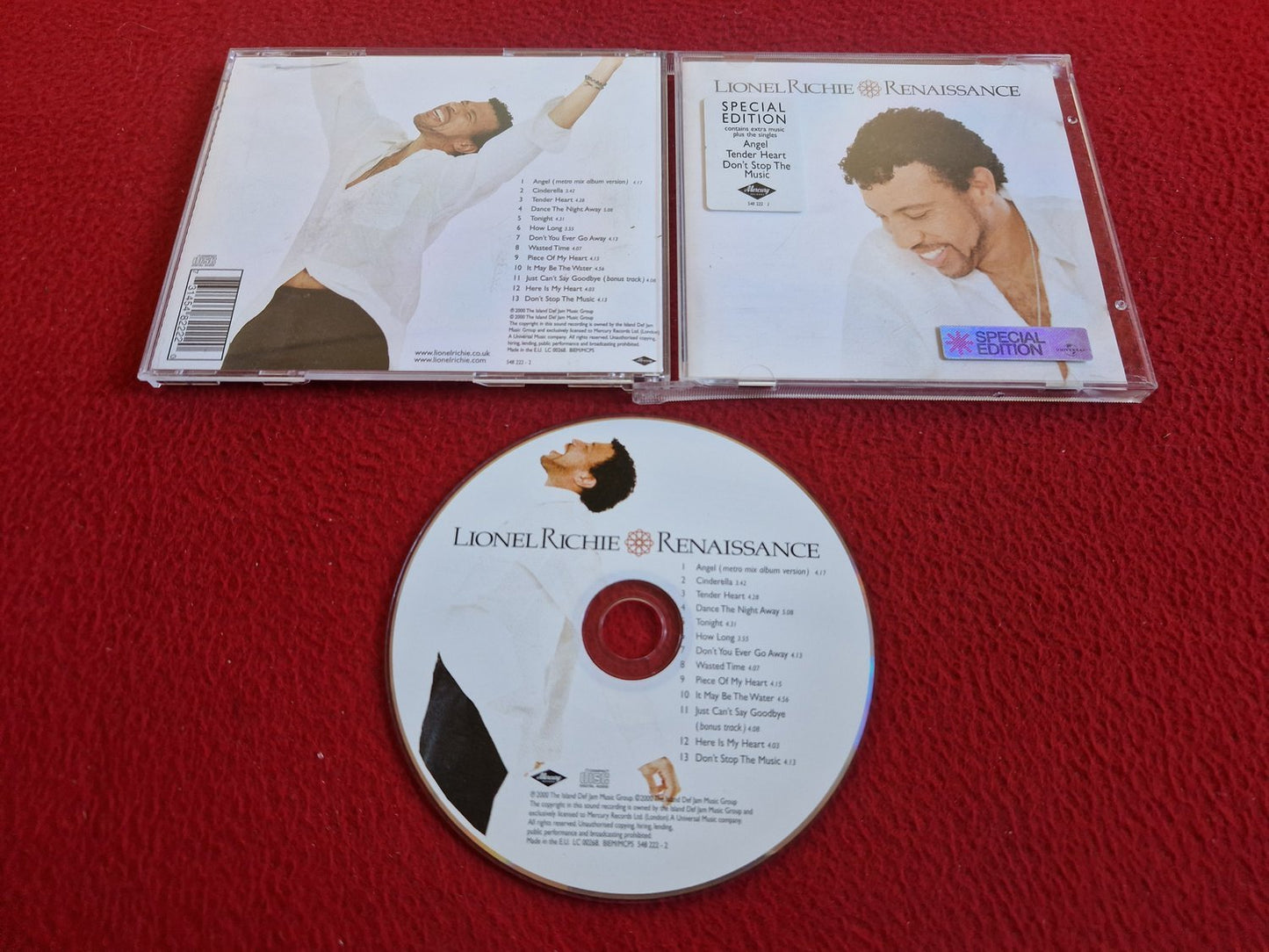 LIONEL RICHIE RENAISSANCE CD