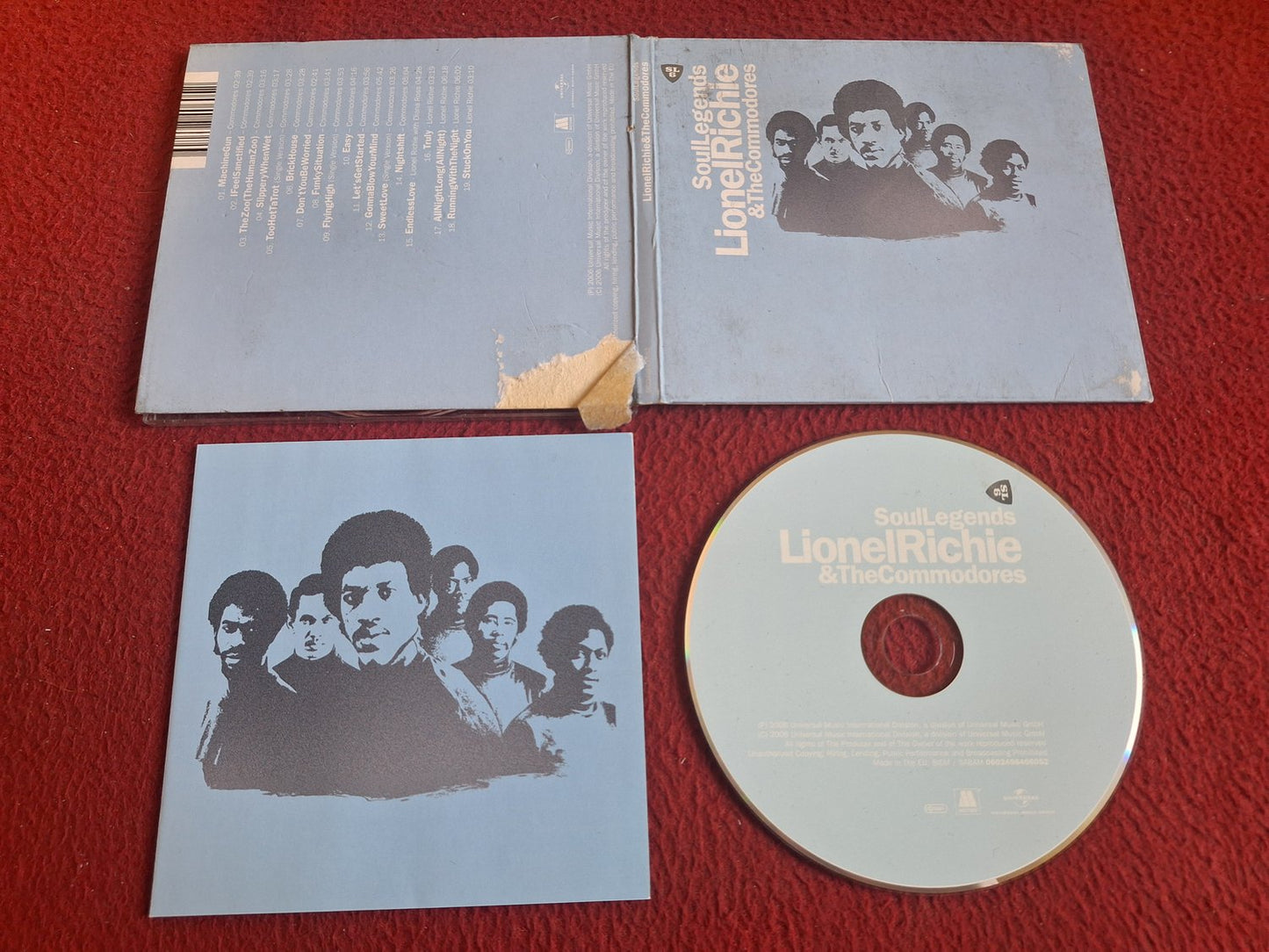 LIONEL RICHIE THE COMMODORES [ SOUL LEGENDS ] CD