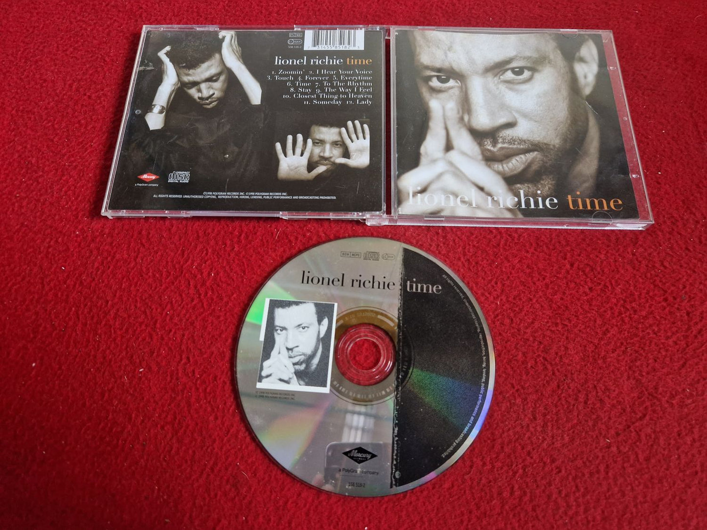 LIONEL RICHIE TIME CD