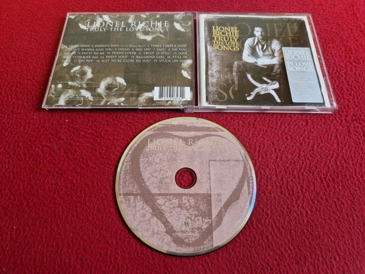 LIONEL RICHIE TRULY THE LOVE SONGS CD