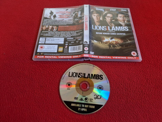LIONS FOR LAMBS DVD