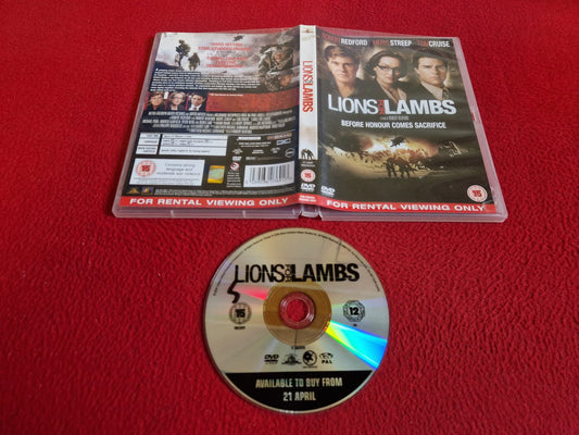 LIONS FOR LAMBS DVD