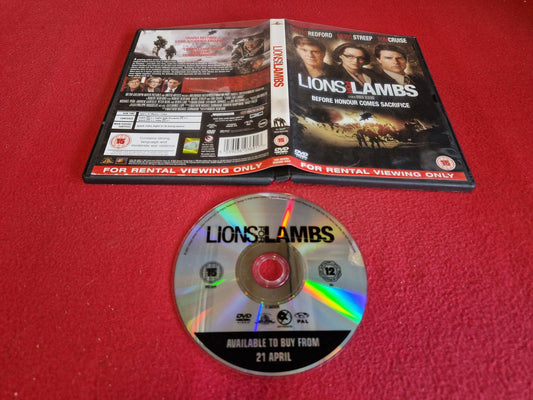 LIONS FOR LAMBS till DVD