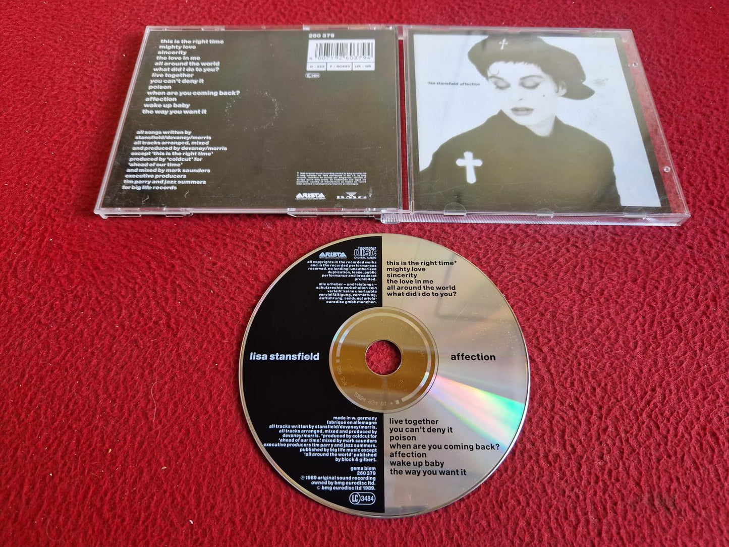 LISA STANSFIELD AFFECTION CD