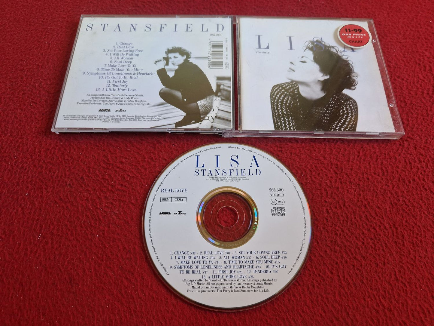 LISA STANSFIELD REAL LOVE CD